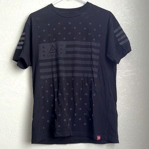 Black shirt. Medium. Asphalt Brand.